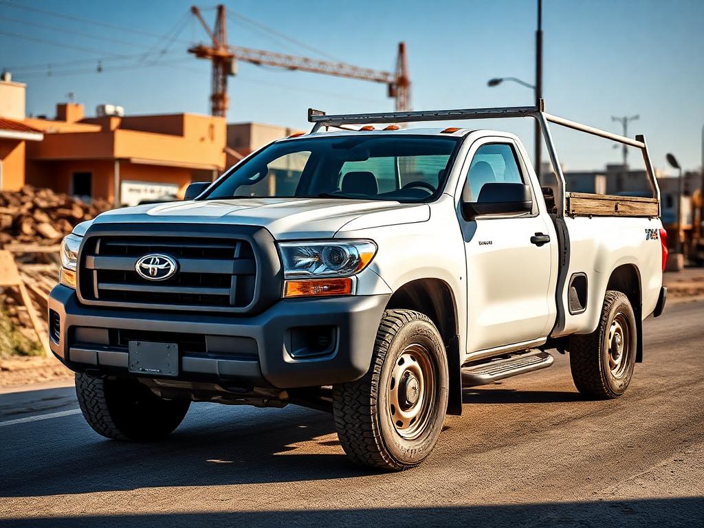 Pickup moderna con gran capacidad de carga